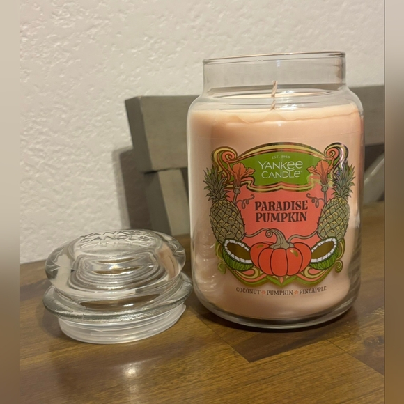 Yankee Candle Other - NEW!Brand; YANKEE CANDLE Scent; PARADISE PUMPKIN (Large Original Tumbler Jar)